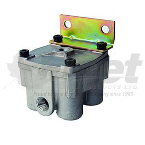 102626-g relay valve for truck/trailer air brake system, 12-port r-12 style, vertical mount, 1/2" and 1/4" npt ports 102626, 102626N, 102626BXW | Automann: E-BN102626