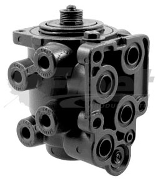 284760-G dual circuit foot brake valve for heavy-duty vehicles, E-7 firewall mounted, with 1/4" NPT and flange ports 284760-G dual circuit foot brake valve for heavy-duty vehicles, E-7 firewall mounted, with 1/4" NPT and flange ports