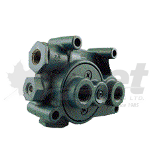 288605-g tp-5 tractor protection valve for truck air systems, 5 port npt, 70-120 psi range, fmvss-121 compliant