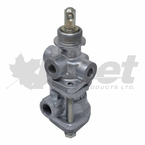 288241-g push/pull valve pp-7 type for heavy-duty tractors, 40 psi auto release, 1/8 and 1/4 inch ports, die-cast zinc