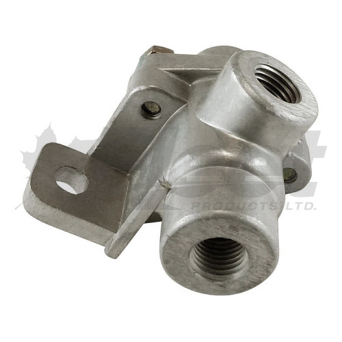 278615 double check valve for truck and trailer air brake systems, diaphragm type, 3/8" ports, non-position-sensitive