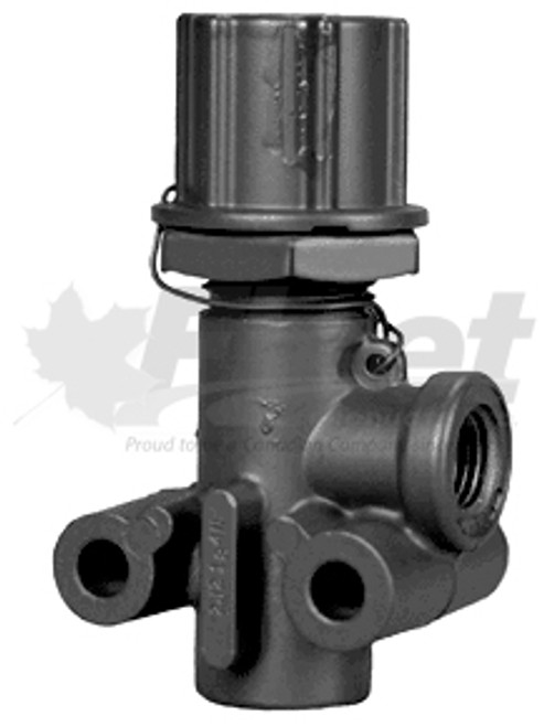 277147-g pressure reducing valve pr-2 for truck air brake systems, 1/4" ports, 65 psi closing, fmcss 121 compliant