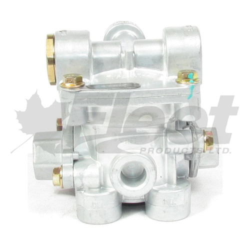 kn26010-g rt-4 valve for trailer brake systems, 3/8" and 1/2" ports, meets fmvss-121, controls emergency and parking brakes