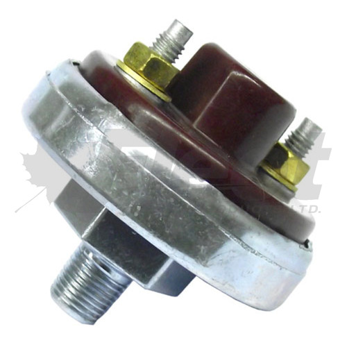 BE13241-G pneumatic low pressure switch, 66 PSI actuation, 12/24V, 1/8-27 NPT thread, for Freightliner, Mack, Volvo, Bendix, and Haldex brake systems.