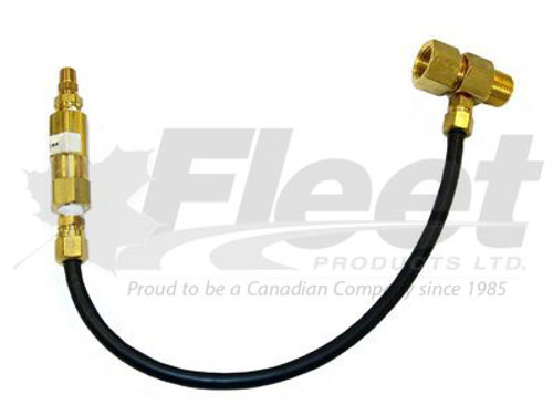 Model 9 QE Check Valve Kit part number 5000457, drop-in line style for Kenworth and commercial air dryer systems