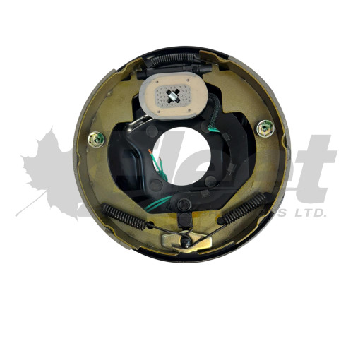 Left hand electric brake assembly 10" x 2-1/4" for 3,500 lb trailer axles, K23-026-00, 23-26, K23-26, DEXTER K23-026-00 | REDNECK 23-26, EB01-100, BE10-35L, K363383.2 | NUERA 27-440-ALB | QUALITY 4701-L