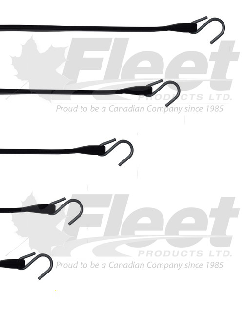 RAT15 15-inch tarp strap with S-hooks, universal heavy-duty tie-down for truck and trailer tarps, EPDM and rubber options available RAT15 15-inch tarp strap with S-hooks, universal heavy-duty tie-down for truck and trailer tarps, EPDM and rubber options available