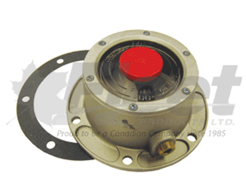 ra4009 6 hole hub cap with gasket for heavy-duty trucks and trailers, 5.5 inch bolt circle, oil fill plug included, polished aluminum or steel ra4009 6 hole hub cap with gasket for heavy-duty trucks and trailers, 5.5 inch bolt circle, oil fill plug included, polished aluminum or steel