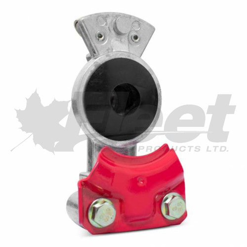 RT36201 Emergency Gladhand red 1/2" Phillips 12-008, Tramec Sloan 36201 / 441016, Haldex 11451 | Automann: 179.1002 | Batco: 12-40419 | BWP: M-313C | Euclid: E-9108 | Haldex: 11451 | Phillips: 12-008 | Sloan: 441016 | Tectran: 1011E | Tramec: 36201 | Velvac: 035042