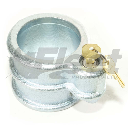 RT59000 King Pin Lock with 2 keys, Automann KPL002A, Holland GL0303000, 2.94" ID security lock for trailers.