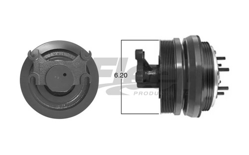 KB799131X Drivemaster fan clutch for Cummins ISC & ISL, remanufactured, 8K/1V belt, 2.56" pilot, fits Peterbilt 330/340. KB799131X Drivemaster fan clutch for Cummins ISC & ISL, remanufactured, 8K/1V belt, 2.56" pilot, fits Peterbilt 330/340.