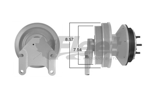 KB799327X | Drivemaster Fan Clutch for Western Star/CAT C15/C16/ACERT