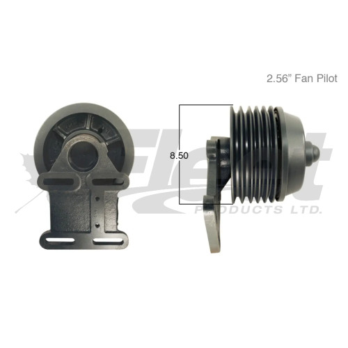 104760X FD-3 reman fan clutch for Ford L-Series and Navistar 4000/7000 with Kevlar friction and 2.56" pilot 104760, 104759, 104759RX, E6HZ8A627L FORD, 990813 HORTON