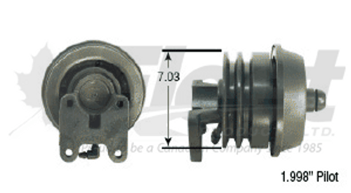 104761X FD-3 reman fan clutch for Cummins and Ford diesel with 2.00" pilot and 7.03" pulley diameter 104761X FD-3 reman fan clutch for Cummins and Ford diesel with 2.00" pilot and 7.03" pulley diameter