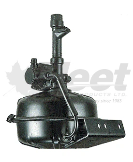 2512138X hydrovac brake booster for Ford trucks, single diaphragm, 2512138, 2511170, Ford: D2TA2005EA / EC, D5HA2005CA, 51-8006, 54-8007