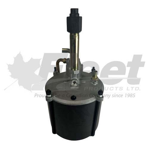 374750 piston hydrovac brake booster for trucks trailers buses tractors, 9-1/2 inch diameter, single piston, vacuum-assisted, OEM fit
