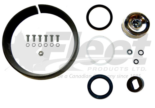 kys9500skl fan clutch seal kit and lining for kysor k-26, includes rear air kit, bumper, and friction set