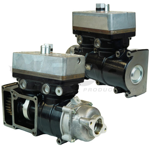 Yoosung Twin Side Mount Compressor for MAXXFORCE 13 Navistar Engine 3709815C94, K048595, 3624500C92, 7138, 51066090
