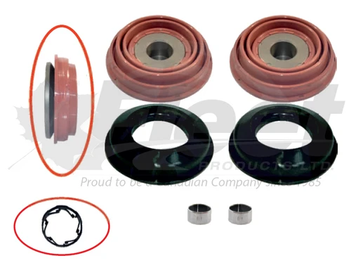 fpk10365 adb22 tappet and boot kit for bendix calipers, Bendix 802119, K092079 | Freightliner BW802119 | Hendrickson Trailer S-29152-6, S291526 | Navistar BX802119 | Mack 745802119 | Automann 100.A1369.11