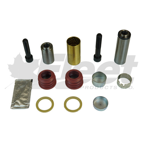 FPK10194 guide pin kit for Bendix ADB22, ADB22LT, ADB22X air disc calipers with boots, bolts, bushings, and lubricant