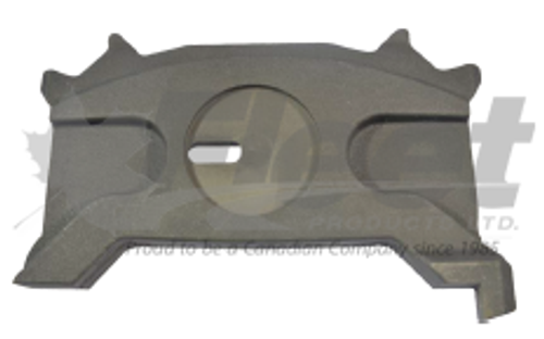 FPK30154 RH slotted push plate for WABCO PAN22/MAXX22T calipers, heavy-duty brake thrust plate.