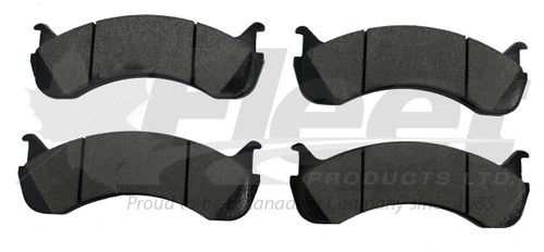 FPK26-786A-01 hydraulic brake pads, FMSI 786A, fits 55849 2.60" piston twin calipers on medium-duty trucks and buses, 20.3 mm thickness.