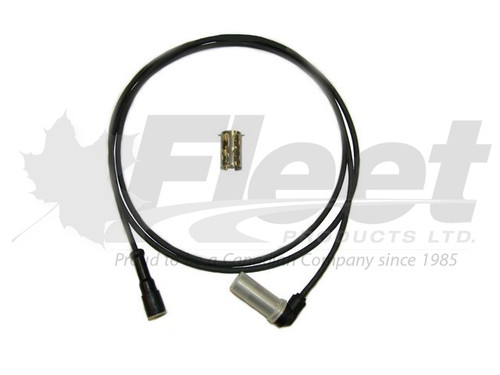 ABS sensor kit 955365, 59" straight harness, 79mm head, OE replacement for Freightliner, Meritor, Tectran ABS systems in trucks and trailers