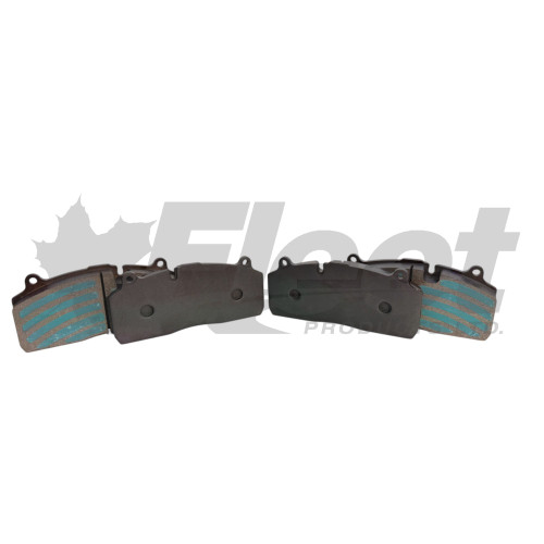 PE1583HK premium air disc brake pads compatible with Haldex DB22LT calipers, graphite-metallic friction material