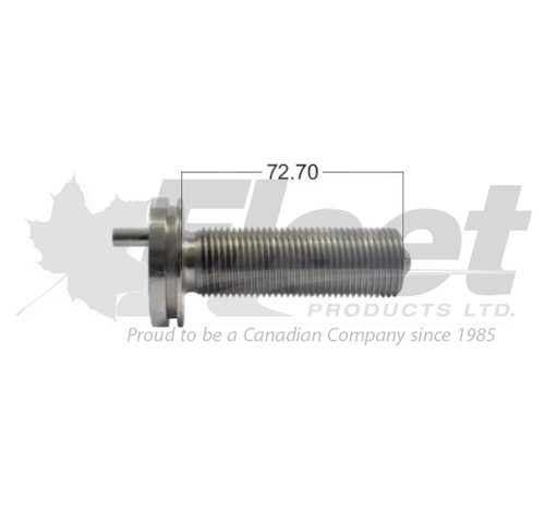FPK30110 calibration bolt for Wabco PAN17 calipers, 87 mm OE replacement bolt for heavy-duty disc brakes.