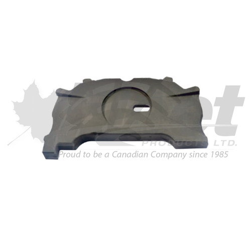 FPK30159 WABCO PAN17/PAN19 LH slotted caliper push plate for disc brake repairs.