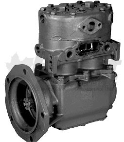 TF-700 Detroit Compressor, Remanufactured, For Detroit Diesel Engines, Water Cooled, Air Brake System, 15.5 CFM 106791, 106791X, 102562, 104716, 106890, 289290