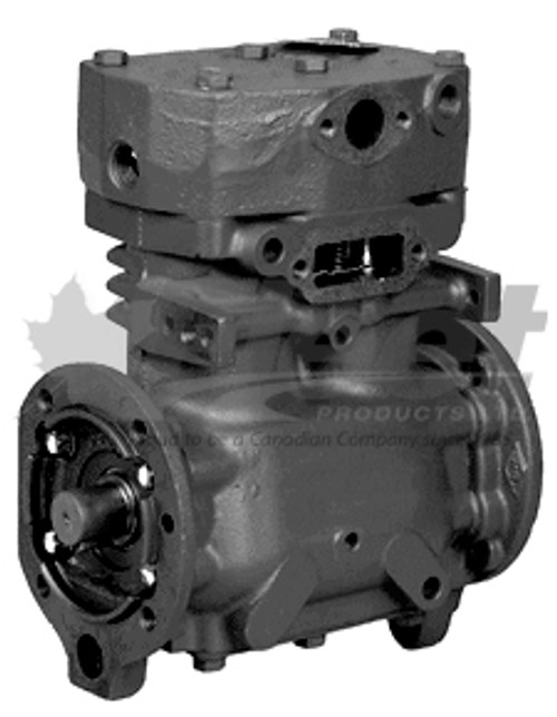 108270X TF-501 Cummins compressor, 12 CFM, threaded discharge, flange mount, reman unit for B5.9 engines