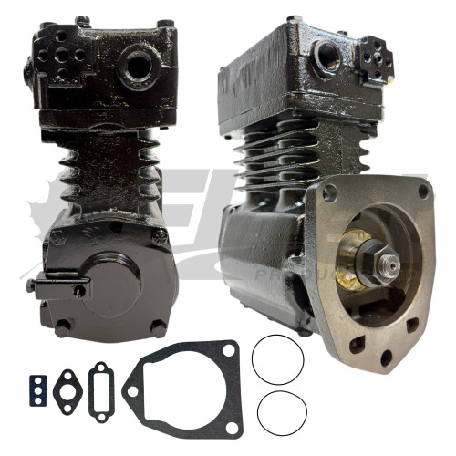 5002713X TF-750 CAT air compressor rear cover with studs, Bendix style, fits CAT 3116/C7/C15 132-9814, 1329814, 118-2806, 164-7564, 0R4740, 0R8253, 0R8341, 5002713, 5002713RX