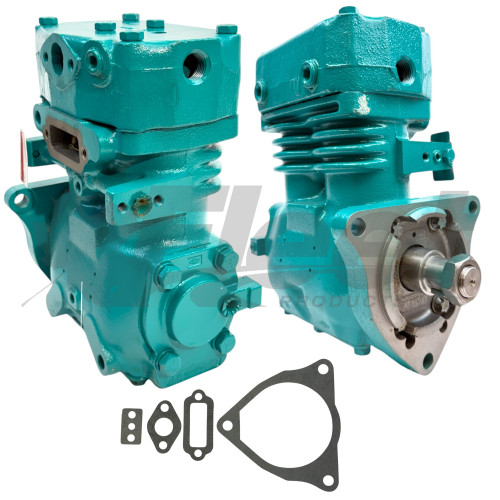 Reman TF-501 Mack Compressor, for Mack V8 engines, Foxhead design 286574X, 286574, 102953, 04625286563X, 175286563X, HVG286563, 286104, 272CC