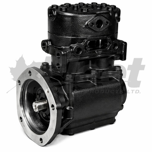 289793X TF-600 Detroit air brake compressor, water cooled, flange mount, right inlet, left head rotation