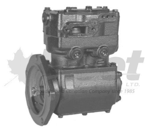 KN13160X EL1300 Detroit compressor for 45-  tilt engines, water-cooled, 13.0 CFM, EL13160X, KN13160X, N7016, DDC (5100886), Freightliner (6811300315), Volvo (27020000,27070529,49041781,700010030), Western Star (70200000)
