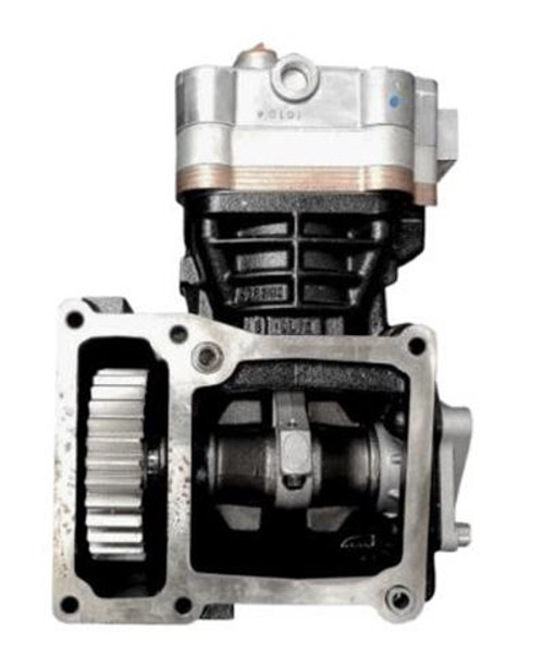 LP3997X BA-921 Side Mount Compressor - Water-cooled, air brake compressor for Navistar, Caterpillar, and MaxxForce engines K012223, K010313, 501245R1, 3012368, K075155, Navistar 3709920C92, K044642R, 702020AT,