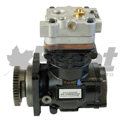 BA-921 air brake compressor 5012533N, new unit for Caterpillar C15/C18 engines, CAT 20R-0178, 10R9375, 0R1624, 20R0176, 223-3637, 5011427, 5012531, 5012532, 801463, K020284, K048943, K066838, R9555012533X, 385-0935, K020283