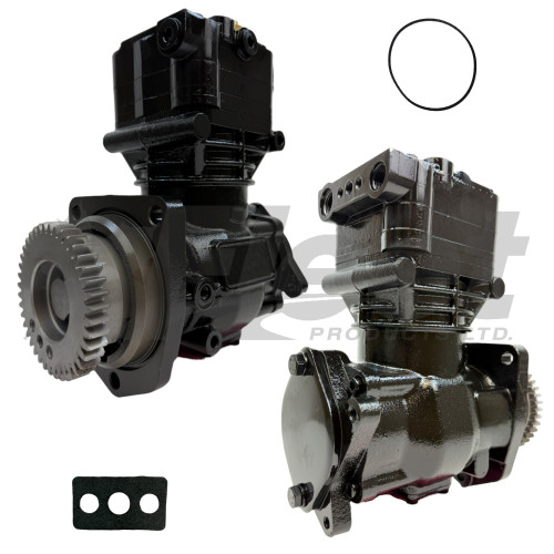 BA-921 air brake compressor 5012533N, new unit for Caterpillar C15/C18 engines, CAT 20R-0178, 10R9375, 0R1624, 20R0176, 223-3637, 5011427, 5012531, 5012532, 801463, K020284, K048943, K066838, R9555012533X, 385-0935, K020283