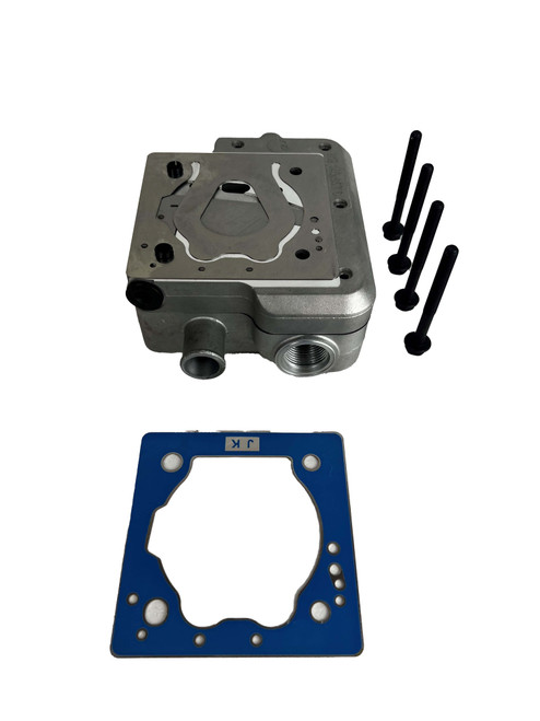 9111539202AH wabco head for ss318 air compressor, 85mm bore, stor ports, fits cummins isc isb ism, oem-grade replacement