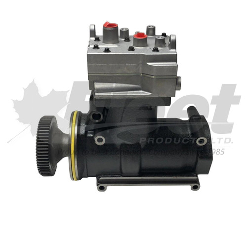9122180020X Reman WABCO Air Brake Compressor PACCAR: 86791, 2001916, 2001916PE, 2121411, 2121411PE, 2121412, 2139800, 2139800PE, 230013183, 2336599PE, 2336600 | WABCO: 9122180000, 9122180007, 9122180020, 9122180027 | Meritor: R9559122180020X | Daimler 9122180020