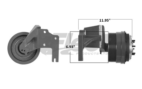 KB797260X reman Drivemaster fan clutch for Cummins ISX/ISX15, Kenworth T680/T800, Peterbilt 579, OEM-grade high-torque cooling. 79A7260, 98A7260, 99A7260
