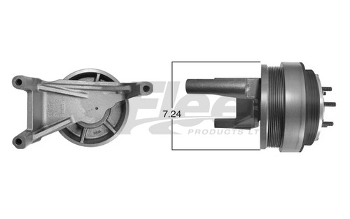 KB799143X Horton Drivemaster fan clutch for Mercedes MBE4000 Sterling L Line, 8K belt, 7.24" pulley, remanufactured heavy-duty cooling part. KB799143X Horton Drivemaster fan clutch for Mercedes MBE4000 Sterling L Line, 8K belt, 7.24" pulley, remanufactured heavy-duty cooling part.