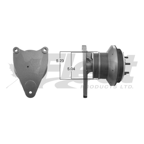 KB799494X Horton Drivemaster reman fan clutch for Mack CV/CV713 ASET AI and Volvo VE Series, dual pulley 6K/10K, OEM replacement. KB799494X Horton Drivemaster reman fan clutch for Mack CV/CV713 ASET AI and Volvo VE Series, dual pulley 6K/10K, OEM replacement.