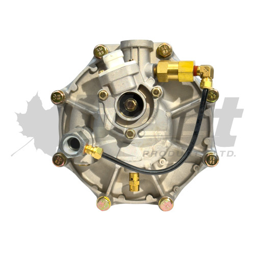 065647WL-G, Model 9 air dryer, 4 line air dryer, 5000457 drop in line, 065647, 065647X, 65647X, 060-065647, Holset QE compressor air dryer, 12V 75W air dryer, 5-stage desiccant air dryer, transit fleet air dryer, commercial truck air dryer