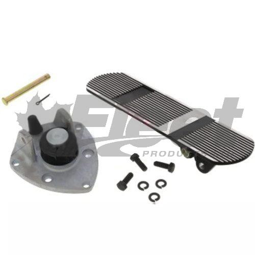 sn4017a treadle kit for brake valve, 45 degree aluminum pedal, fits most heavy-duty trucks, replaces steel pedals