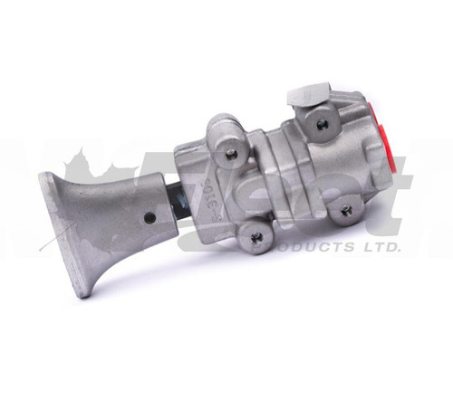 a3546 transmission shift valve for fuller hi-low range selector, push-pull air valve, 1/8 npt ports, hd truck fitment