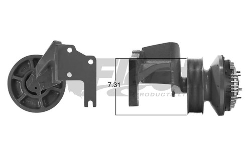 KB798162-2X | Drivemaster 2-Speed Fan Clutch for PACCAR PX-8/PX-9