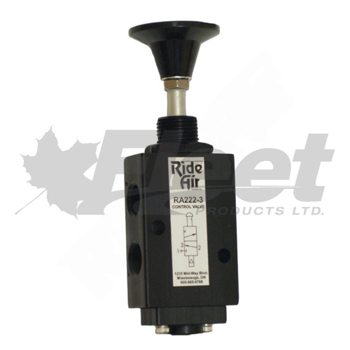 RA220 | 5 Port Spring Solenoid W/Manual Override (Internal Pilot)