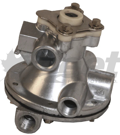 110197-G Relay Valve, aftermarket Sealco 2 delivery port service valve for tractor-trailer dual reservoir, 4 PSI crack pressure. 110197, 110410, TV110197, 51442, 39540281, A80070, AE78889